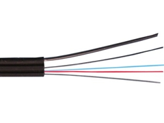 Cable de Fibra O. Monomodo FTTH (Drop) Bobina de 2km en 2hilos